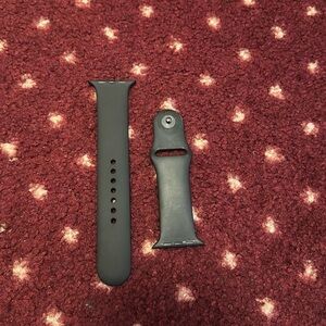 2 APPLE rubber watch bands fits 42mm, size L